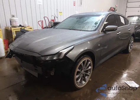 2021 Cadillac Ct5 Premium Luxury из США, поврежденный, VIN 1G6DT5RK9M0107227